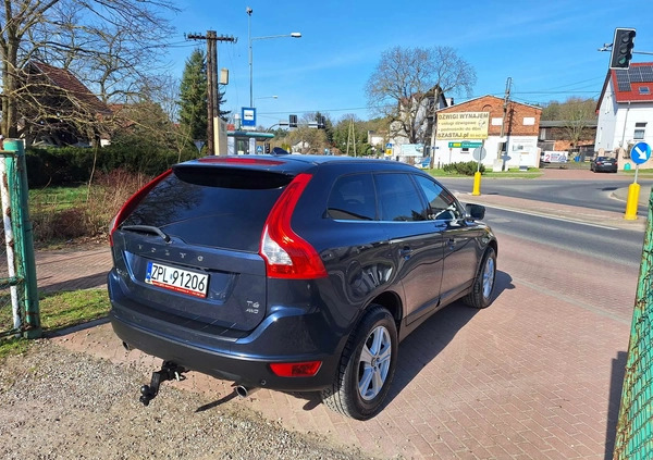 Volvo XC 60 cena 58900 przebieg: 159000, rok produkcji 2013 z Międzyzdroje małe 254